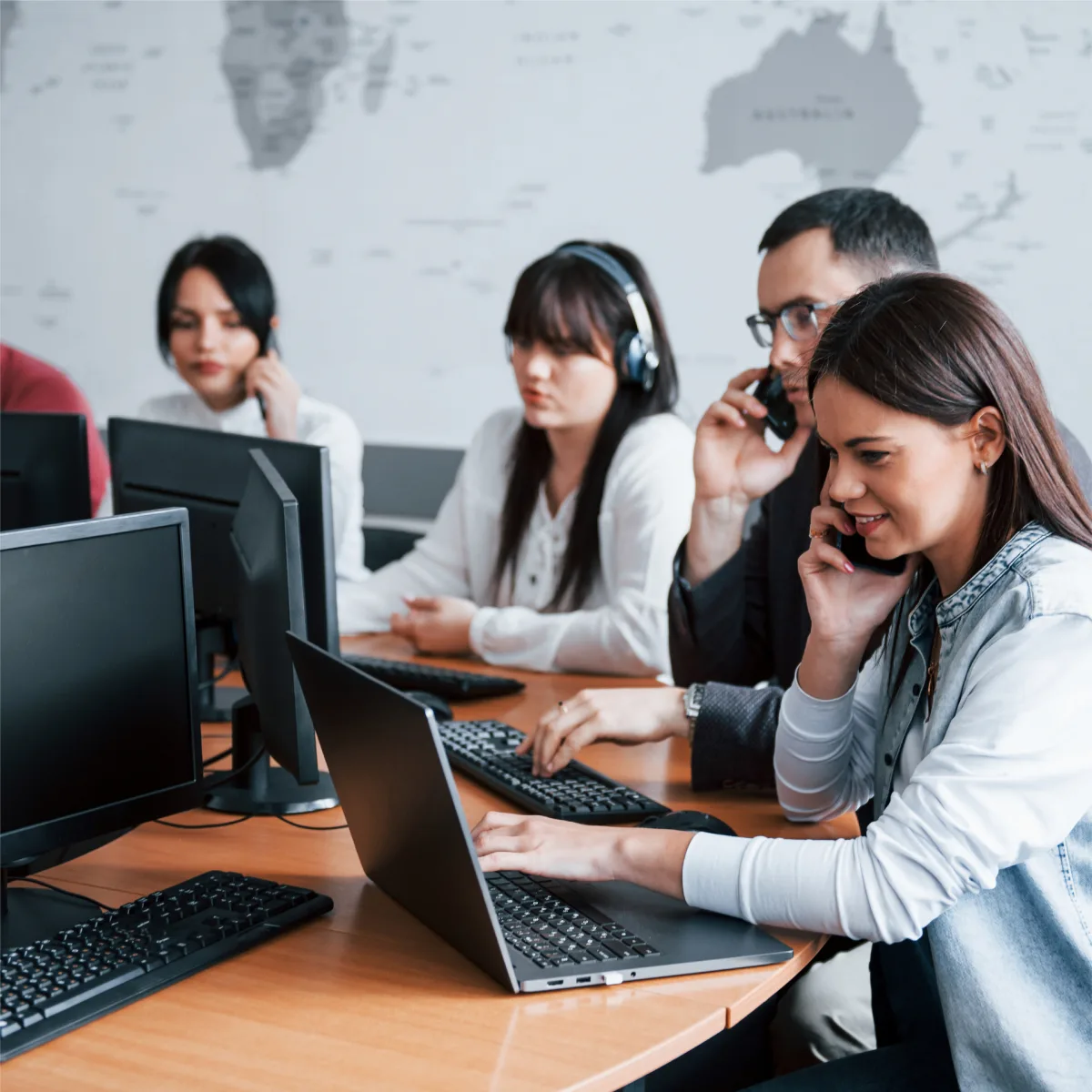 Operación empresarial conectada